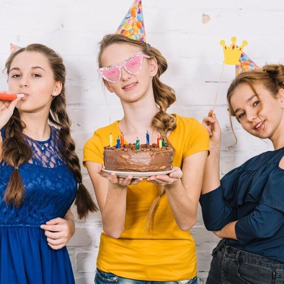 Birthday Girl' Sunglasses - Pink Party Glasses for Women, Gifts, Accessories and - Picture 6 of 7